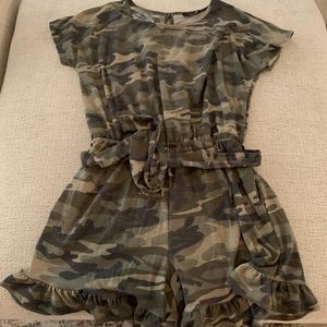 Camo Romper